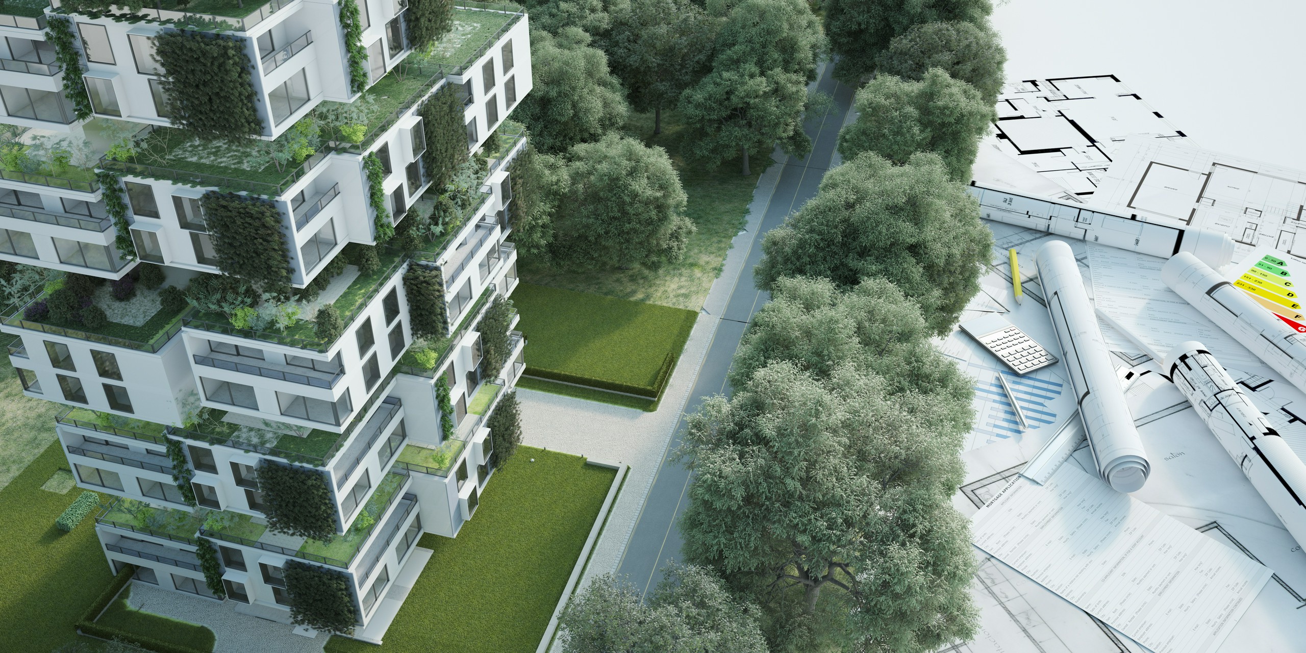 projekt zielonego osiedla